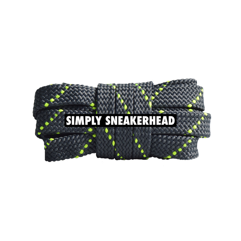 Anchor / Volt Premium Pattern Flat Shoelaces