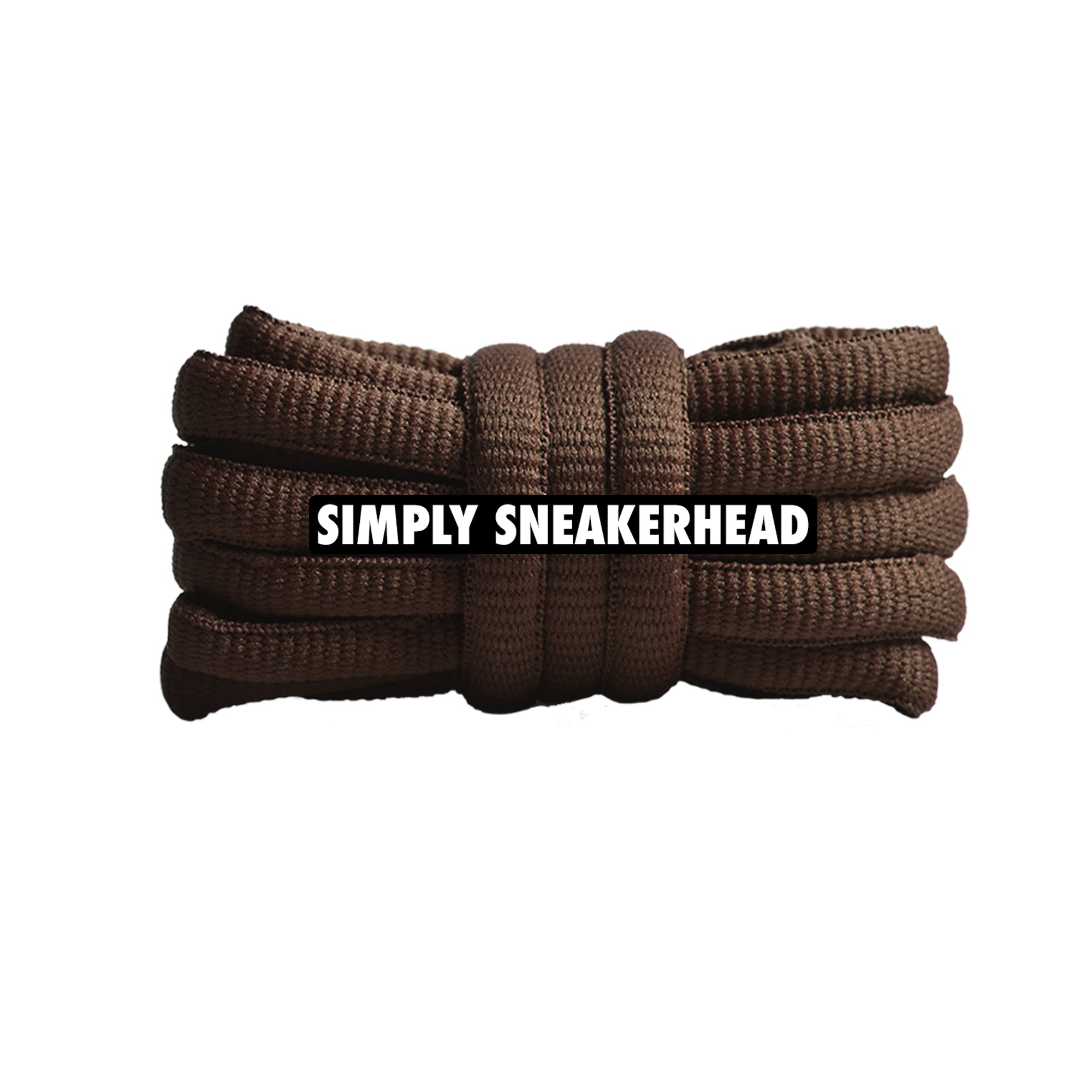 Brown Classic Oval Shoelaces