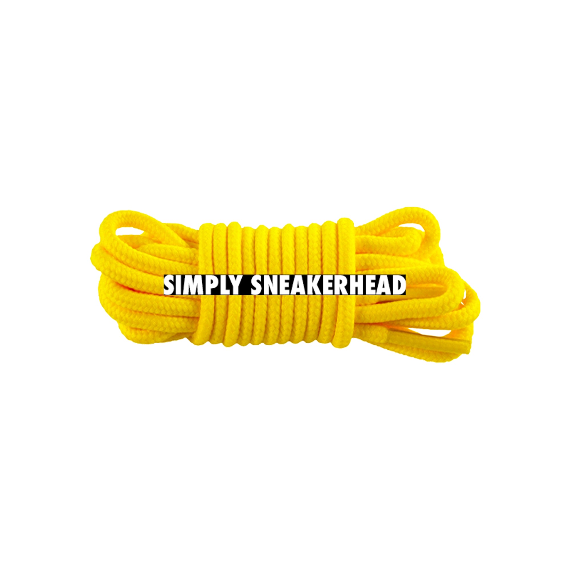 Canary Classic Thin Round Shoelaces