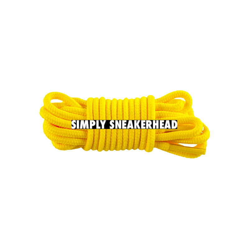 Canary Classic Thin Round Shoelaces