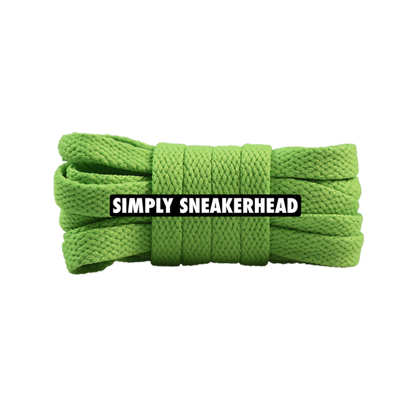 Chlorophyll Slim Flat Shoelaces