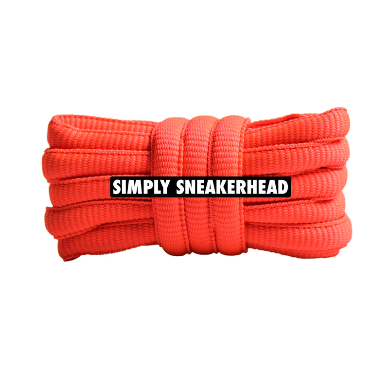 Coral Classic Oval Shoelaces