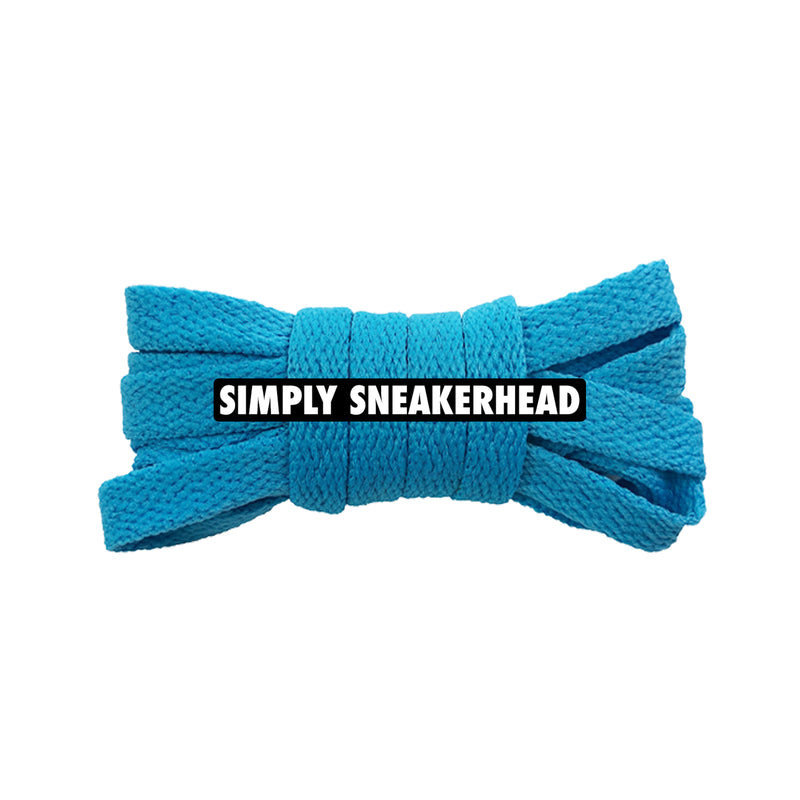 Dark Cyan Classic Flat Shoelaces