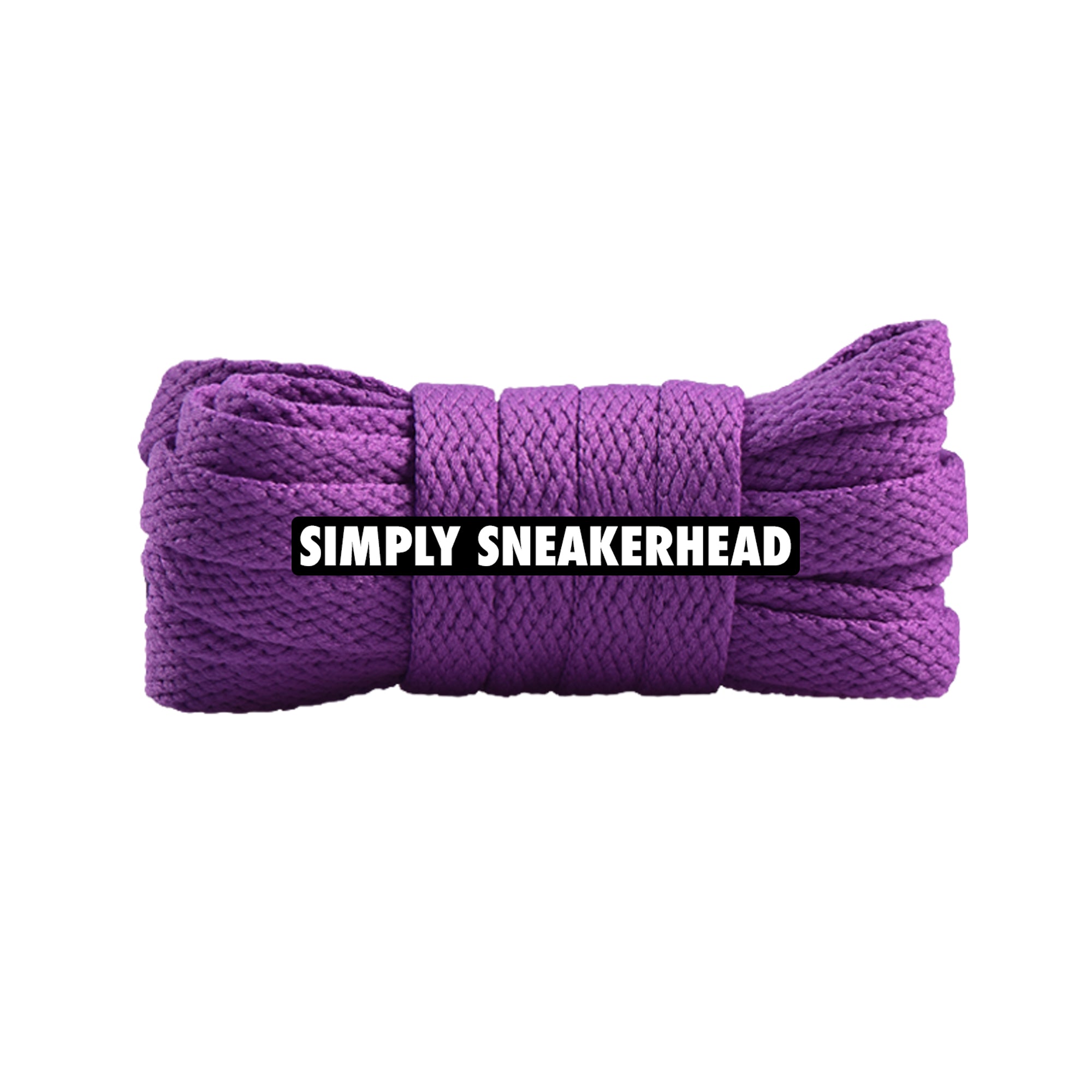 Dark Orchid Slim Flat Shoelaces