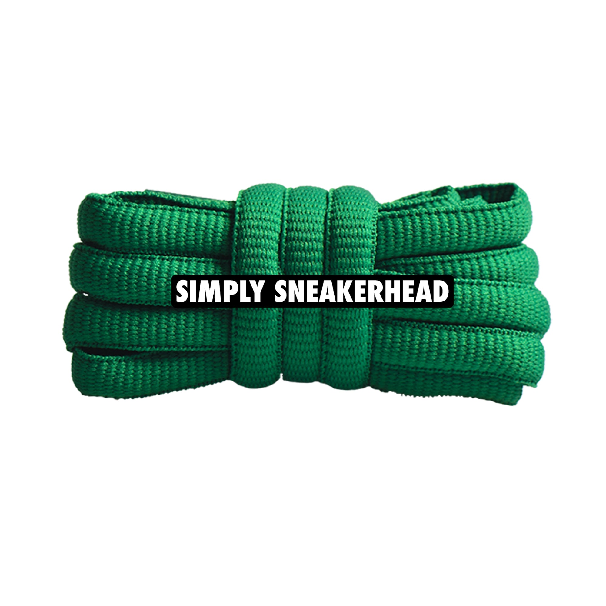 Deep Green Classic Oval Shoelaces