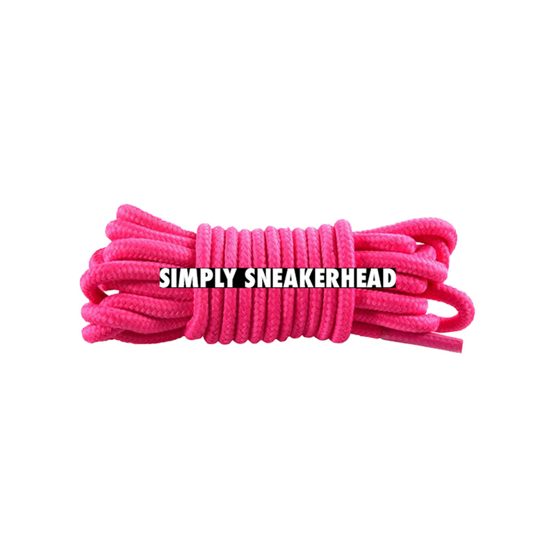 Flamingo Classic Thin Round Shoelaces