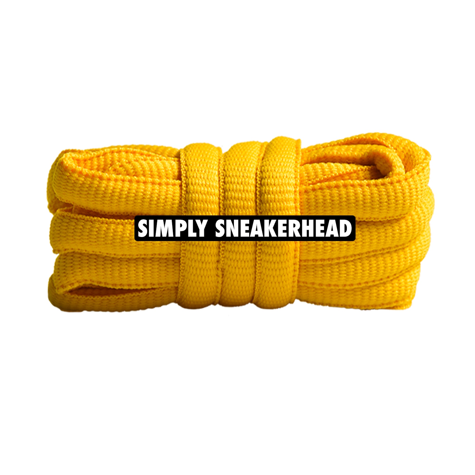 Golden Yellow Classic Oval Shoelaces