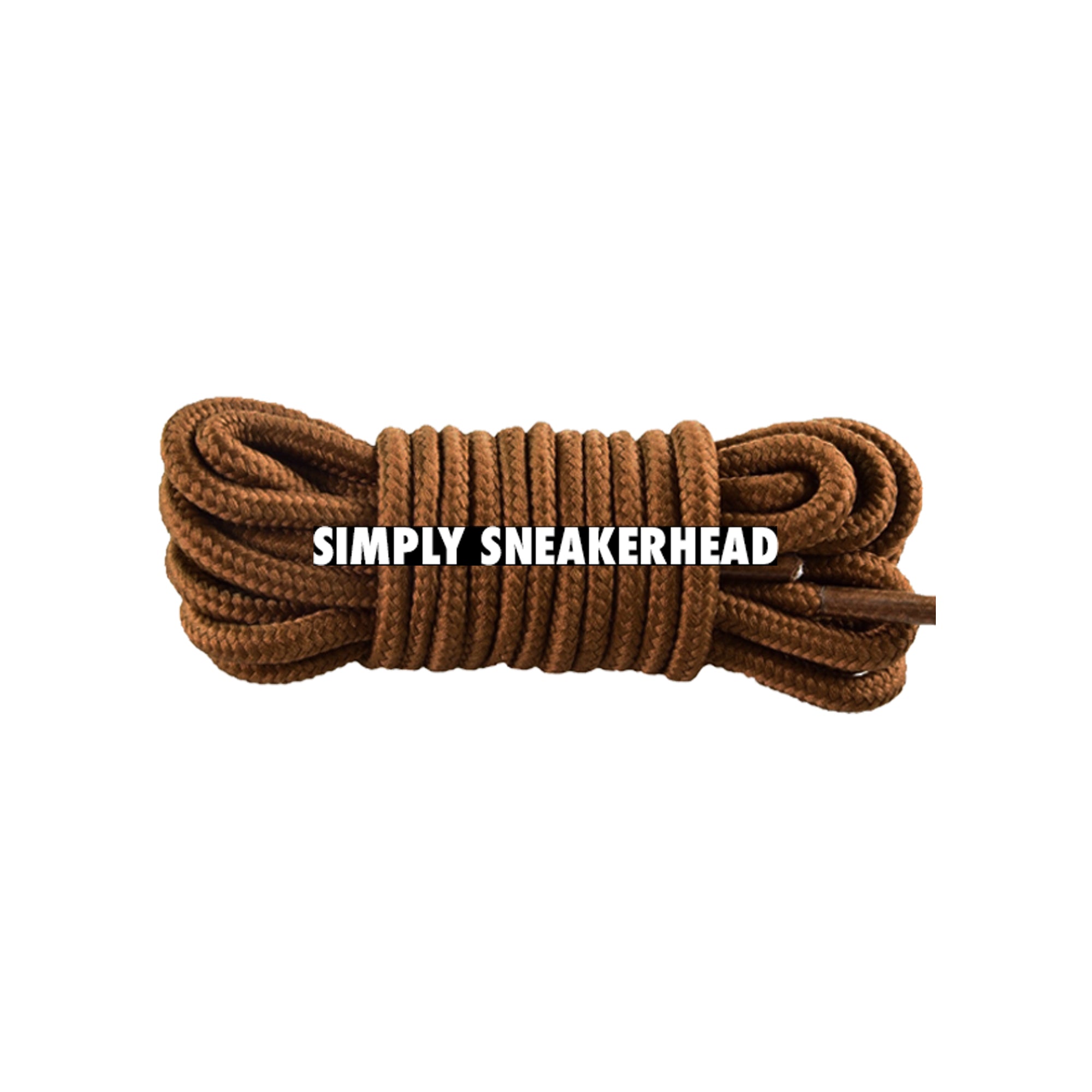 Hazelnut Classic Thin Round Shoelaces