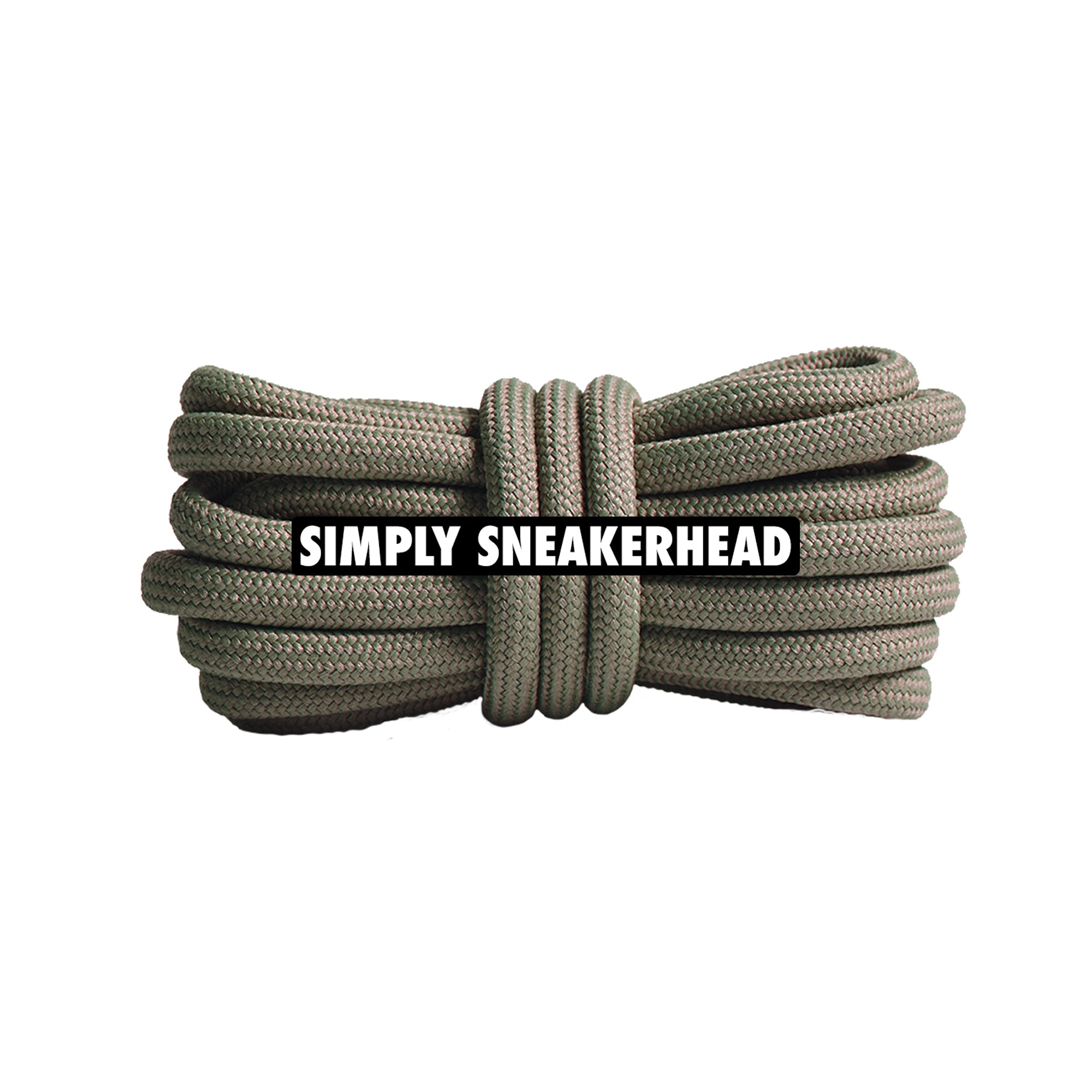 Muted Sage 350 Boost Rope Shoelaces