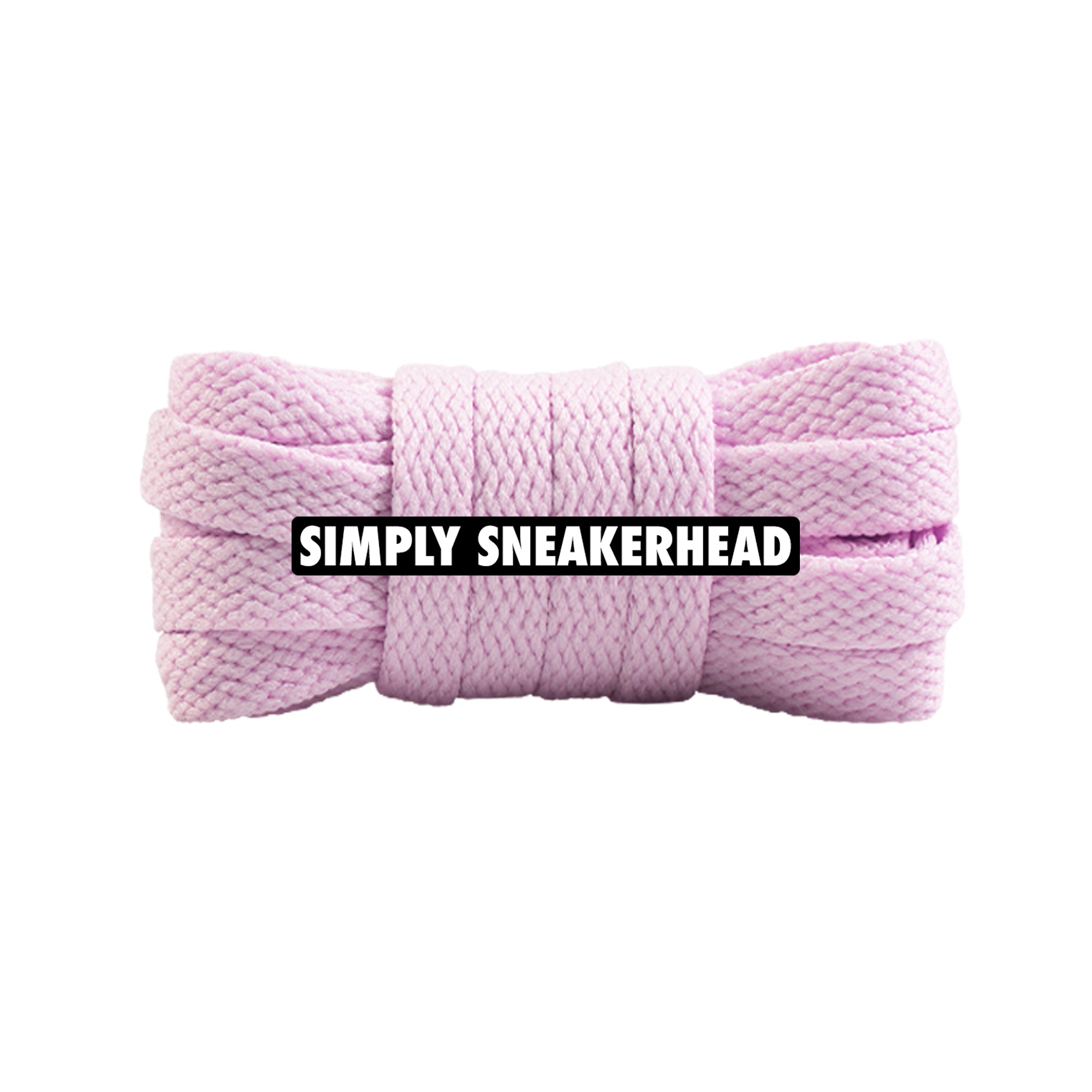 Pastel Purple Slim Flat Shoelaces