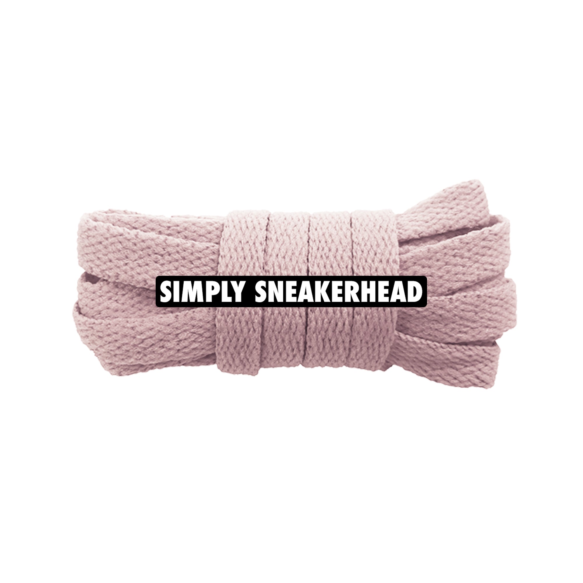 Pink Sand Classic Flat Shoelaces