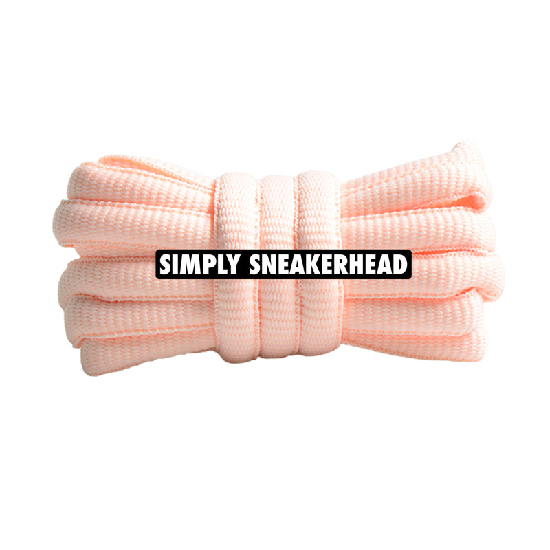 Powder Blush Classic Oval Shoelaces