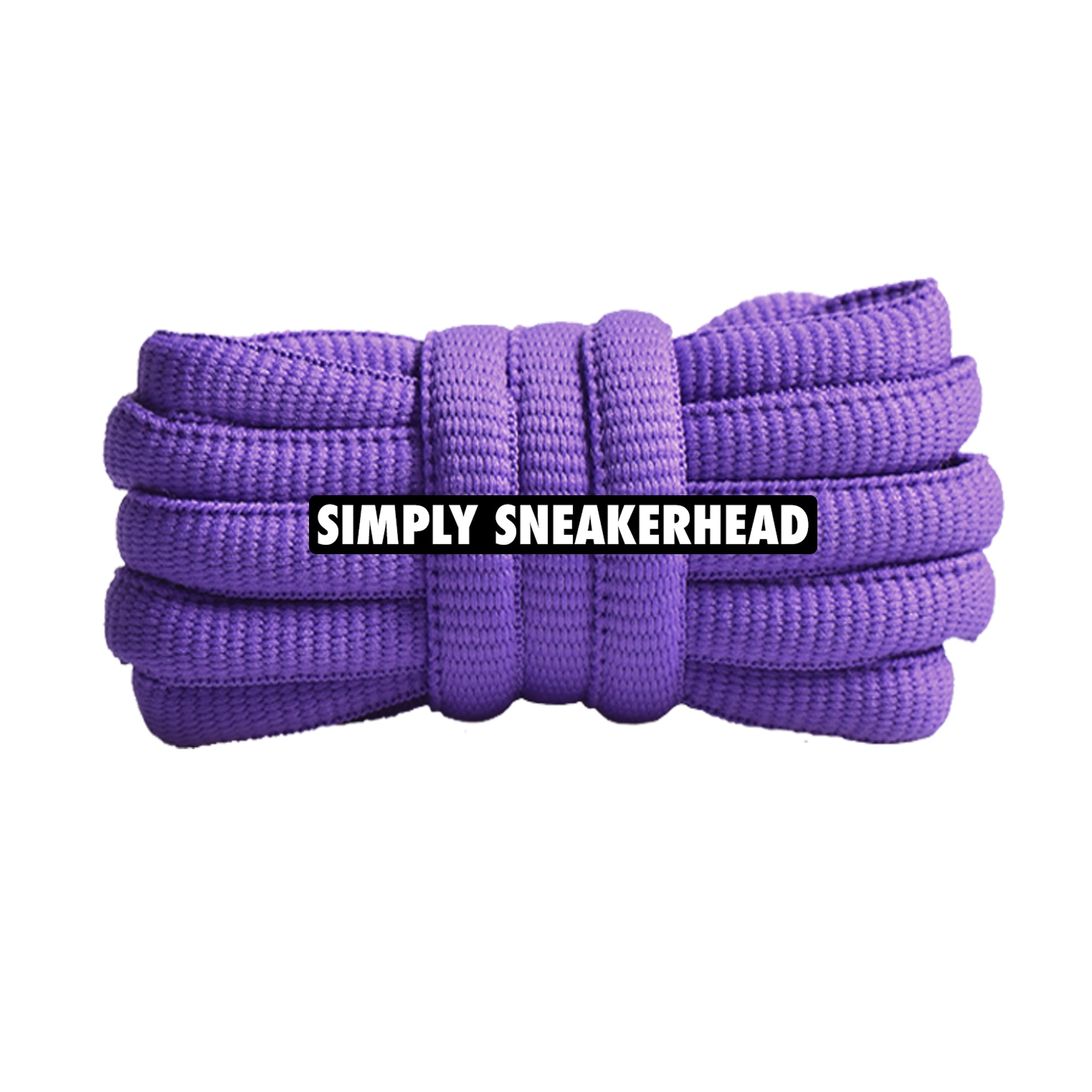 Purple Classic Oval Shoelaces