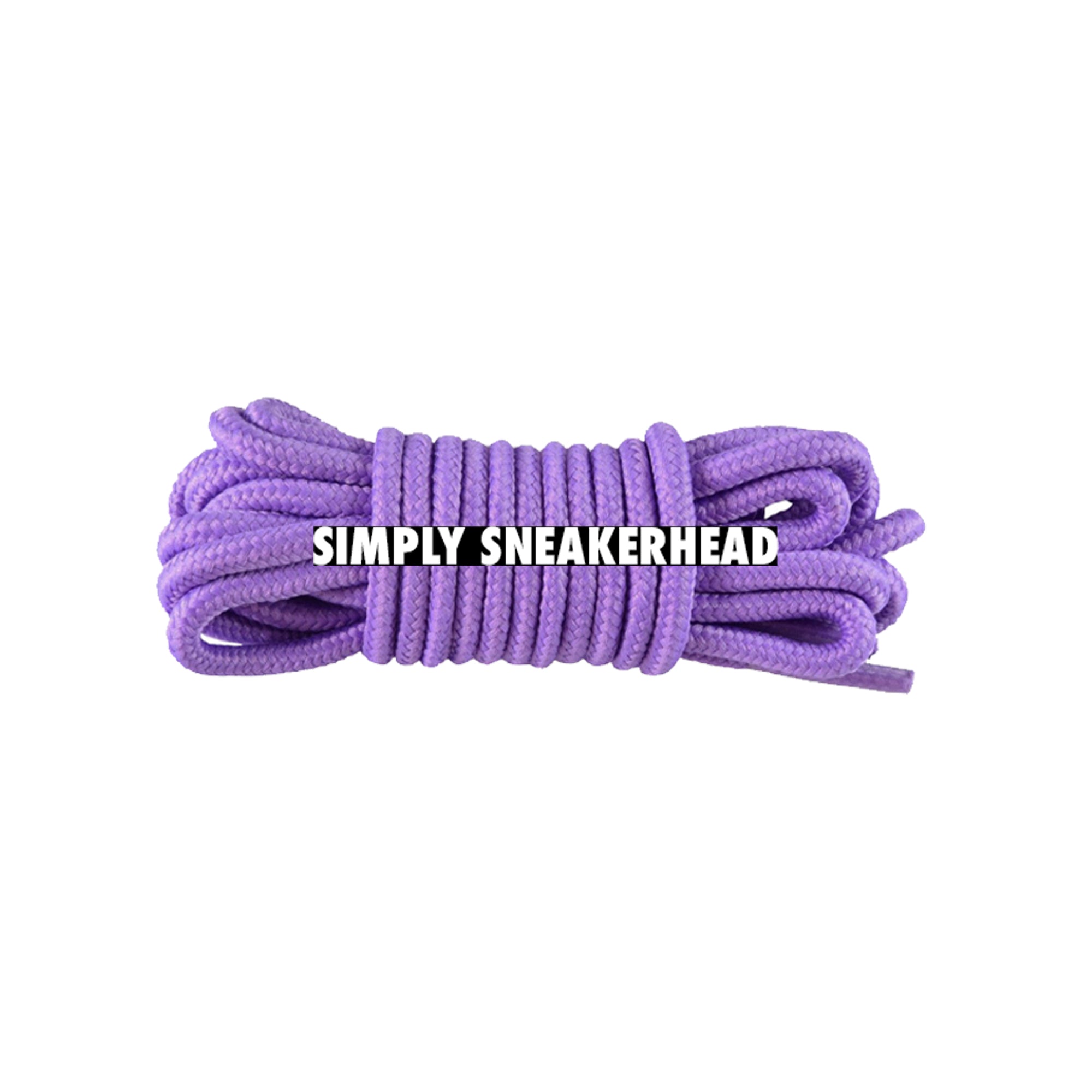 Purple Dragon Classic Thin Round Shoelaces