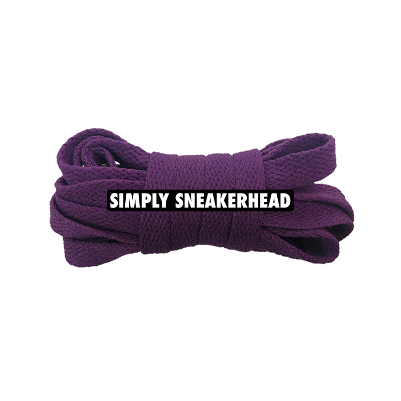 Purple Jam Classic Flat Shoelaces