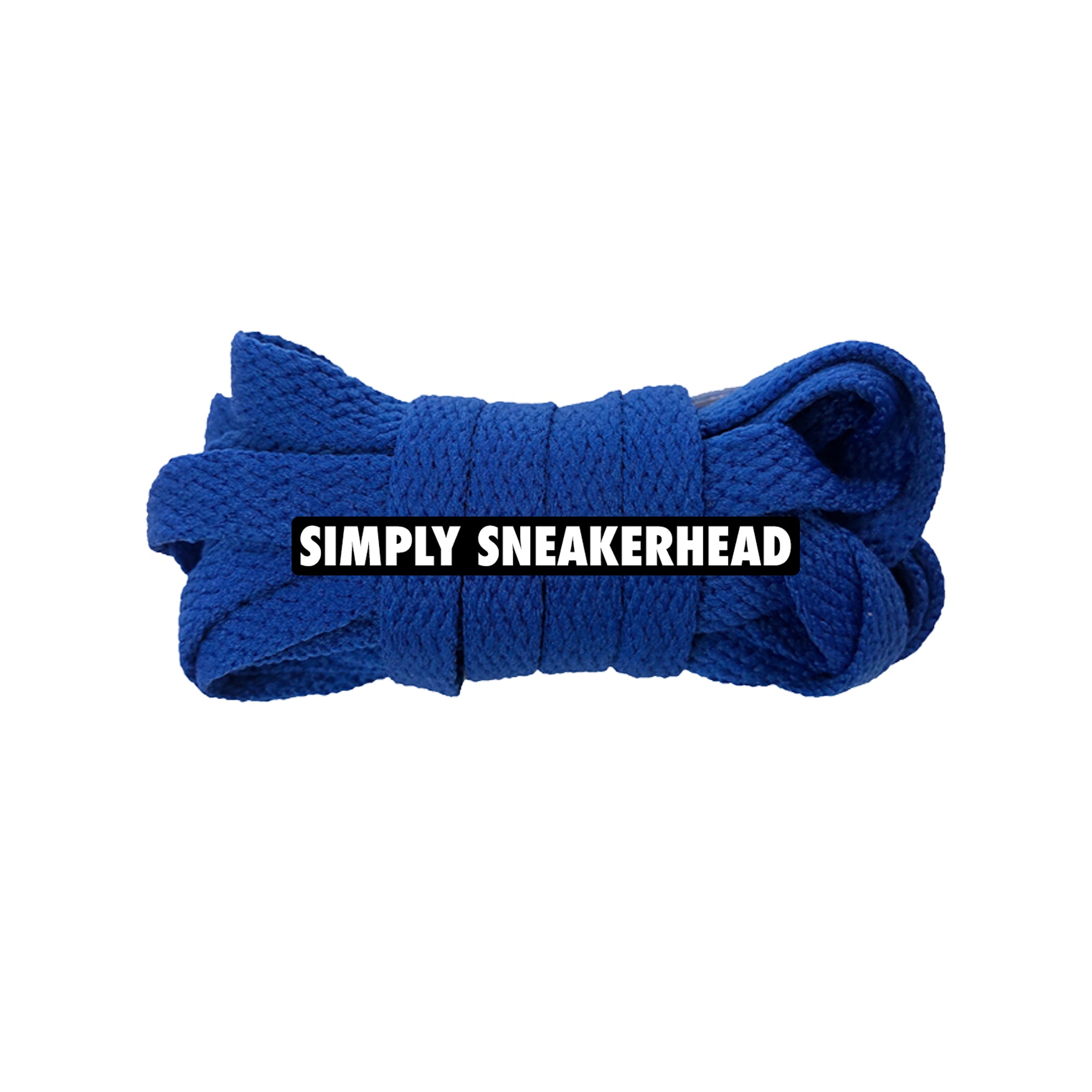 Royal Blue Classic Flat Shoelaces