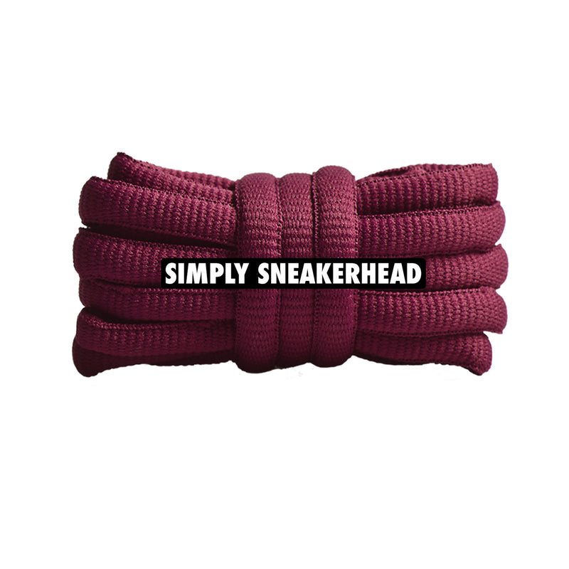 Royal Burgundy Classic Oval Shoelaces