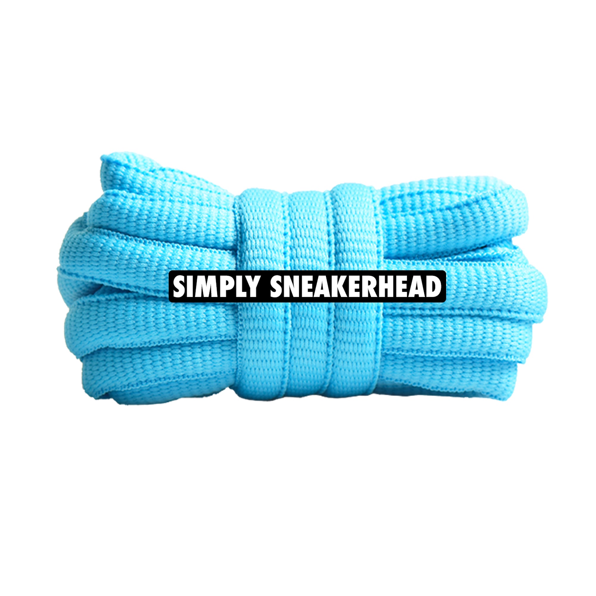 Sky Blue Classic Oval Shoelaces