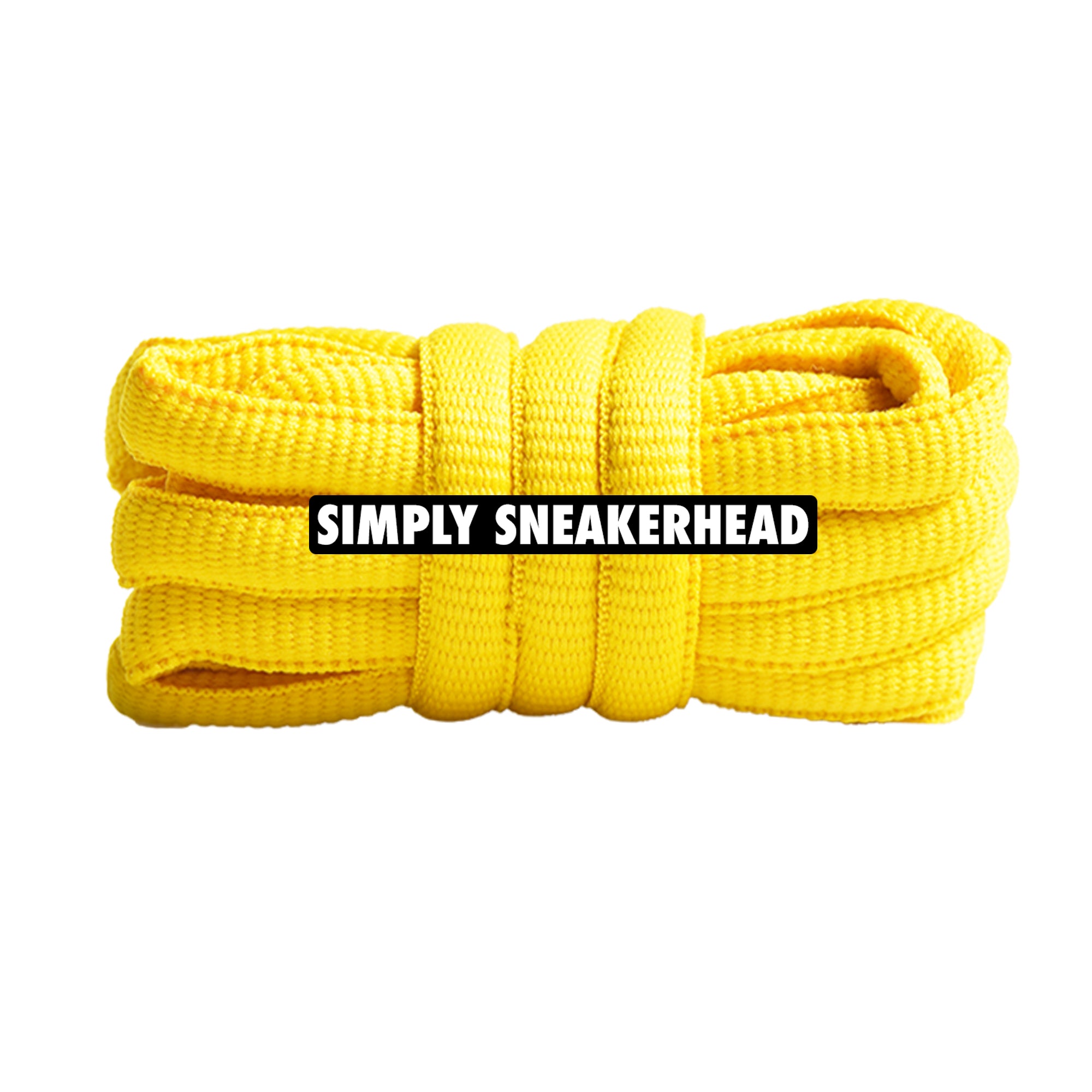 Yellow Canary Classic Oval Shoelaces